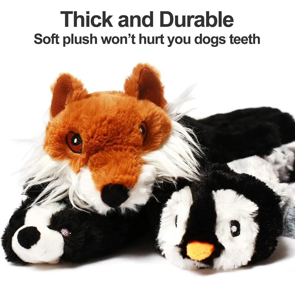 Stuffingless Squeaky Dog Toy